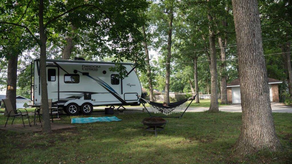 Wander Willow Springs Glamping Expirence Chicago Airbnb Outdoor Angle